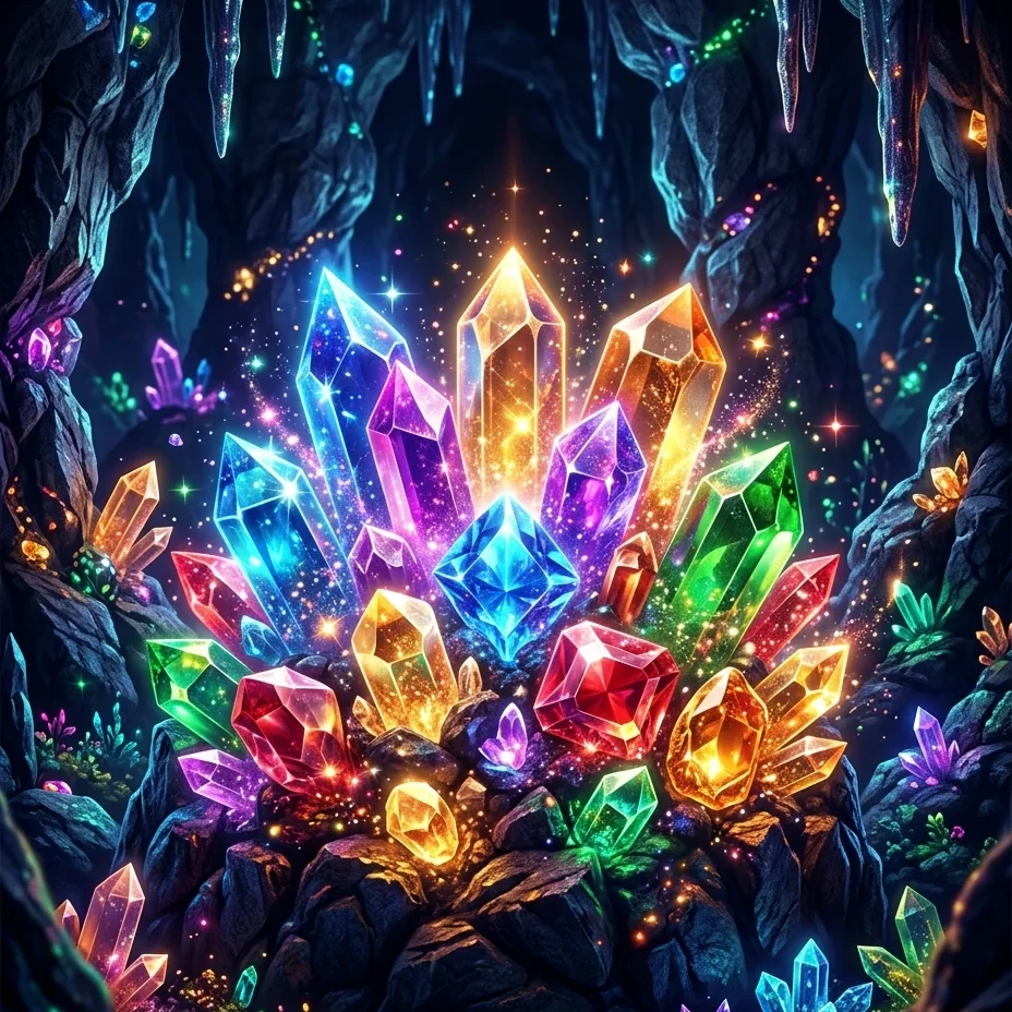 Circus Crystal Cavern Qcv
